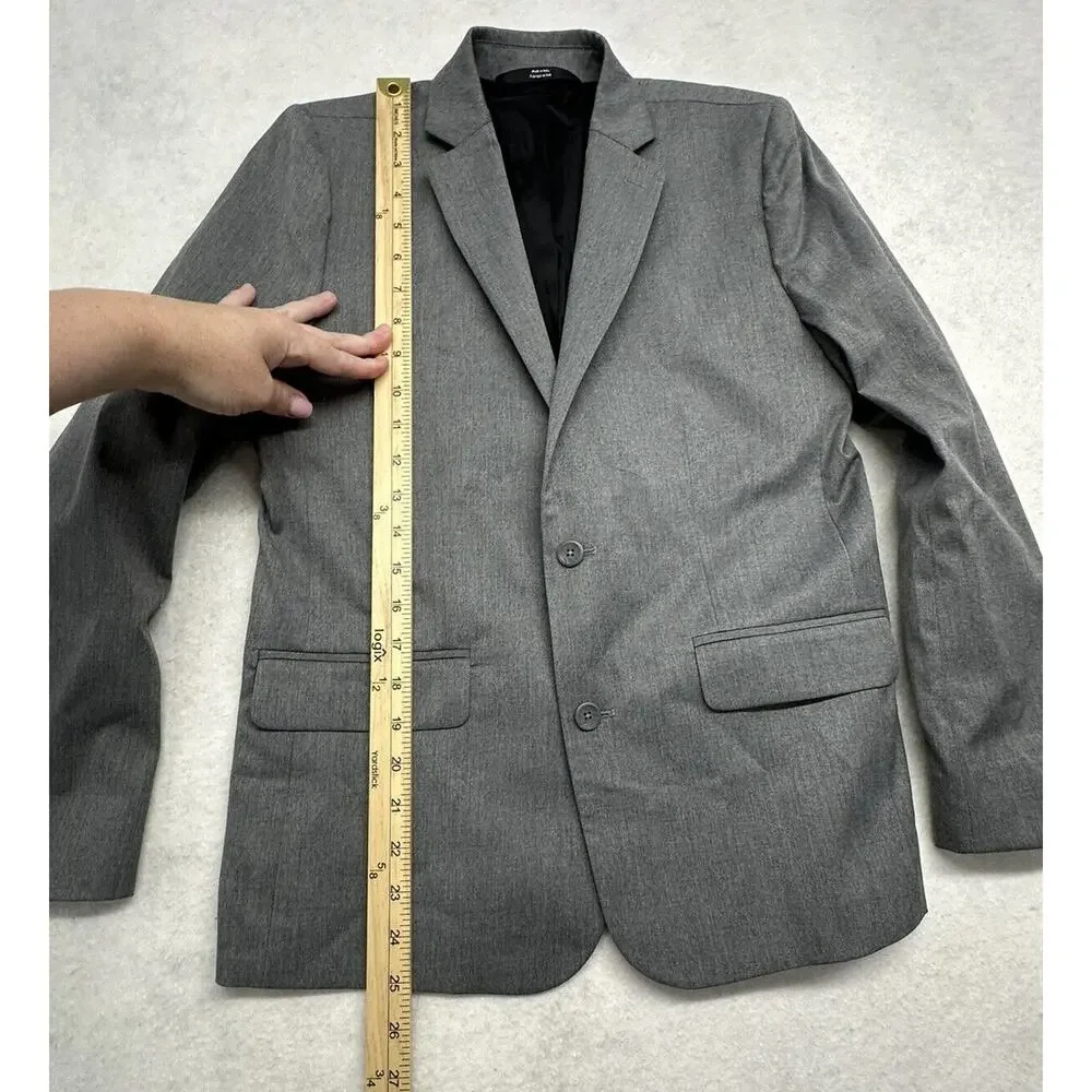 Nordstrom Boys Suit Blazer Size 14 Light Grey Suit‎ Jacket Wedding Formal Youth